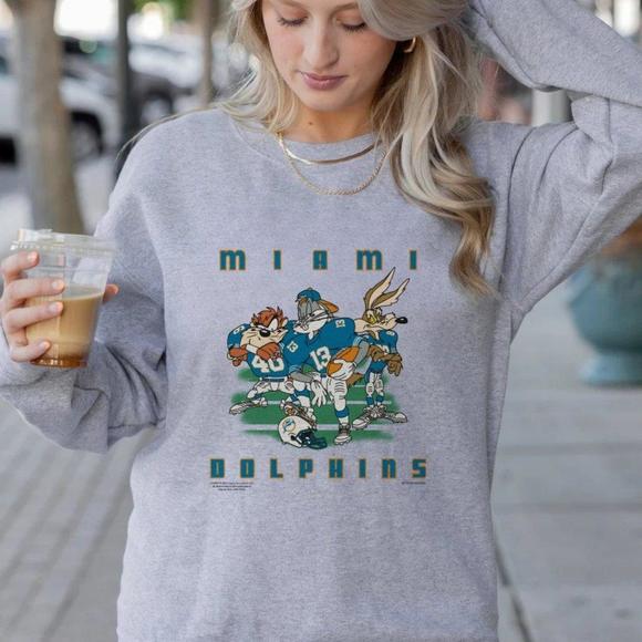 Other - Crewneck Sweatshirt, Miami Dolphins Sport Sweater
